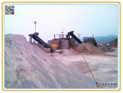 云南潞西?？俍CF60型制砂機(jī)生產(chǎn)現(xiàn)場
