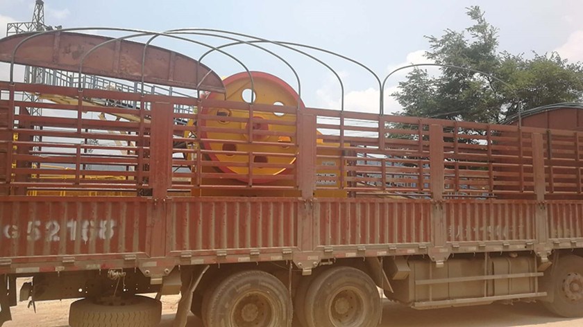 華寧余總超級(jí)600*900鄂破發(fā)貨現(xiàn)場(chǎng)